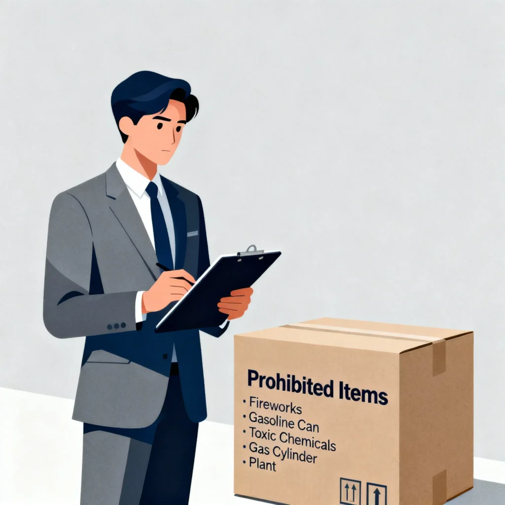 Policy on Items Not Permitted for Transport